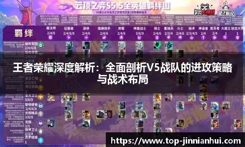 王者荣耀深度解析:全面剖析V5战队的进攻策略与战术布局